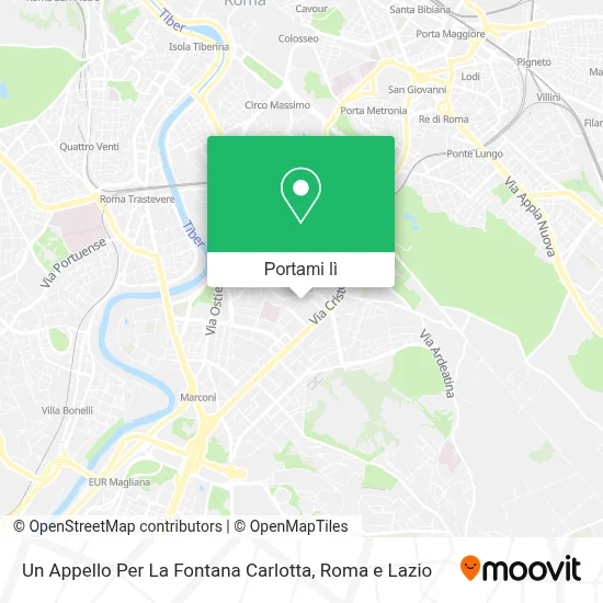 Mappa Un Appello Per La Fontana Carlotta