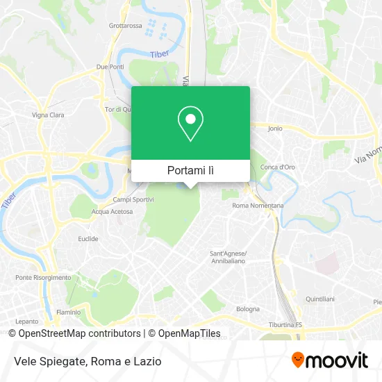 Mappa Vele Spiegate