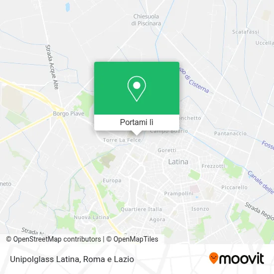 Mappa Unipolglass Latina