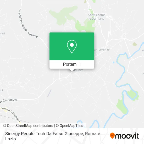 Mappa Sinergy People Tech Da Falso Giuseppe
