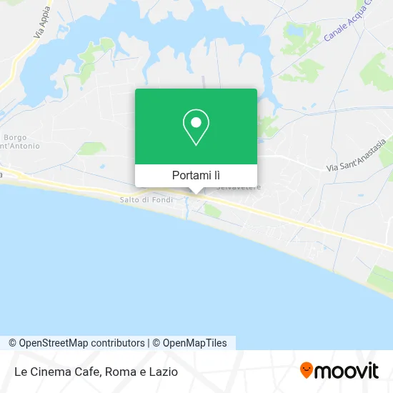 Mappa Le Cinema Cafe