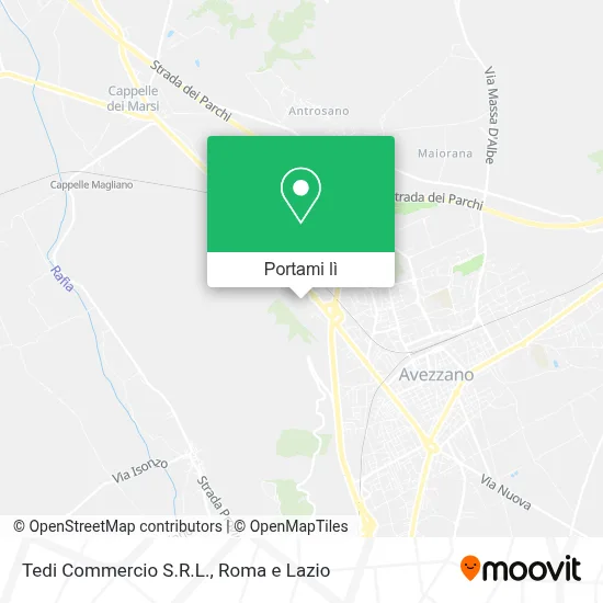 Mappa Tedi Commercio S.R.L.