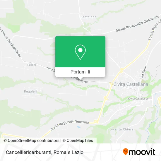 Mappa Cancelliericarburanti