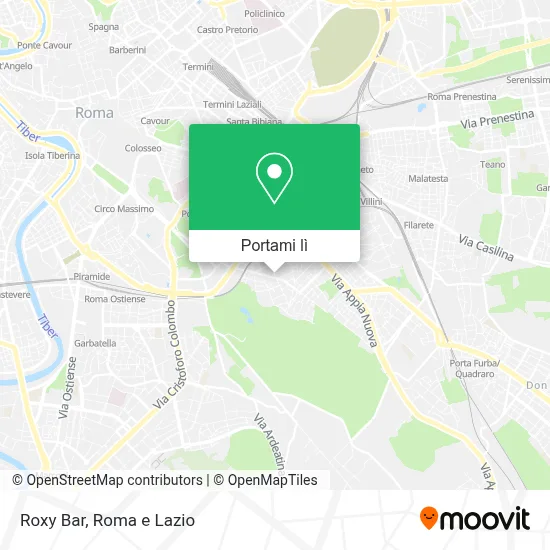 Mappa Roxy Bar