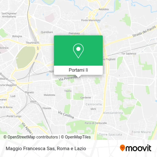 Mappa Maggio Francesca Sas