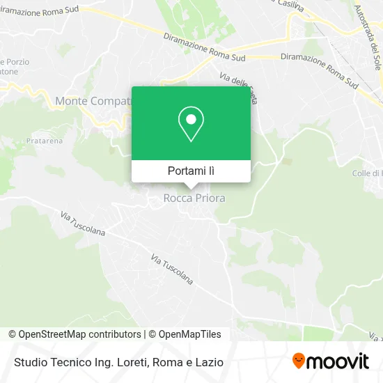 Mappa Studio Tecnico Ing. Loreti