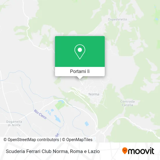 Mappa Scuderia Ferrari Club Norma