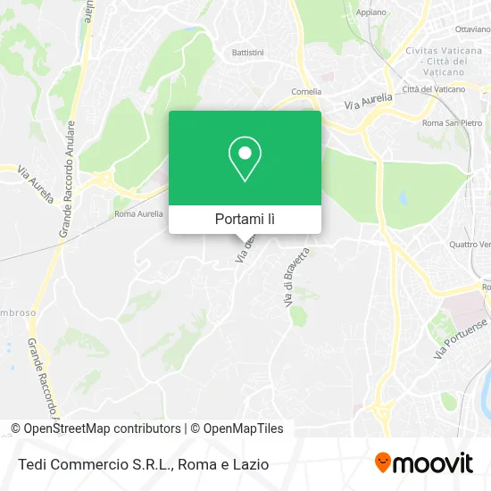 Mappa Tedi Commercio S.R.L.