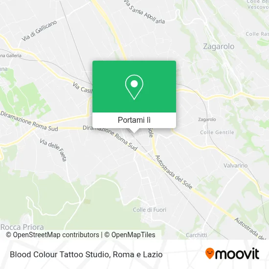 Mappa Blood Colour Tattoo Studio