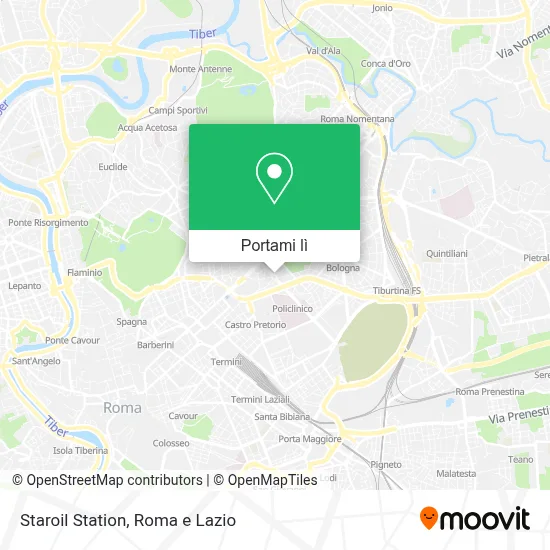 Mappa Staroil Station