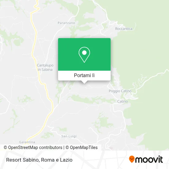 Mappa Resort Sabino