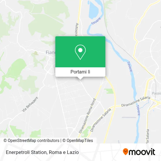 Mappa Enerpetroli Station