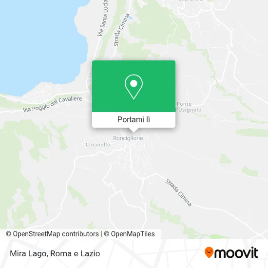 Mappa Mira Lago