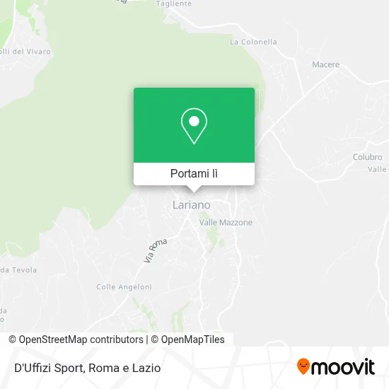 Mappa D'Uffizi Sport