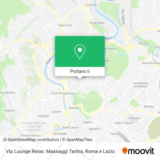 Mappa Vip Lounge Relax: Massaggi Tantra