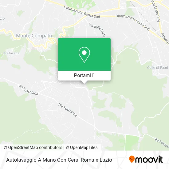 Mappa Autolavaggio A Mano Con Cera
