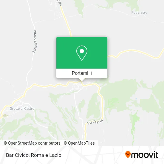 Mappa Bar Civico