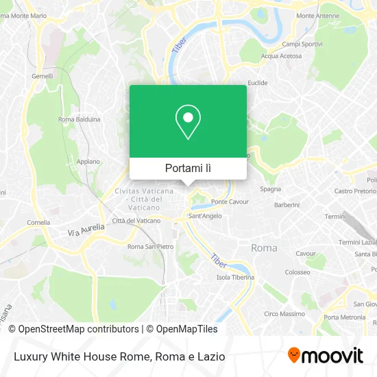 Mappa Luxury White House Rome