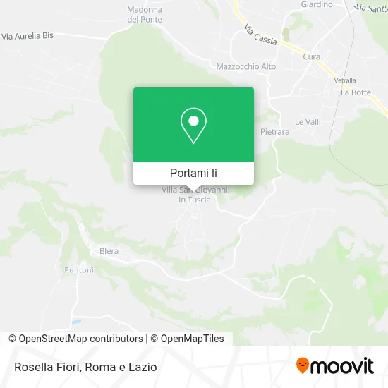 Mappa Rosella Fiori