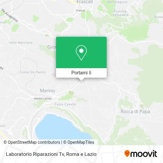Mappa Laboratorio Riparazioni Tv