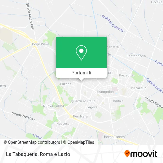 Mappa La Tabaqueria