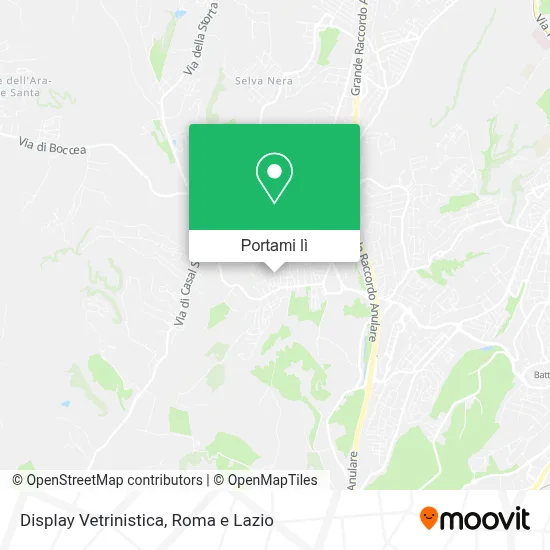 Mappa Display Vetrinistica