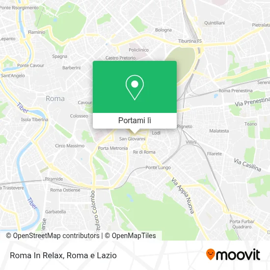 Mappa Roma In Relax