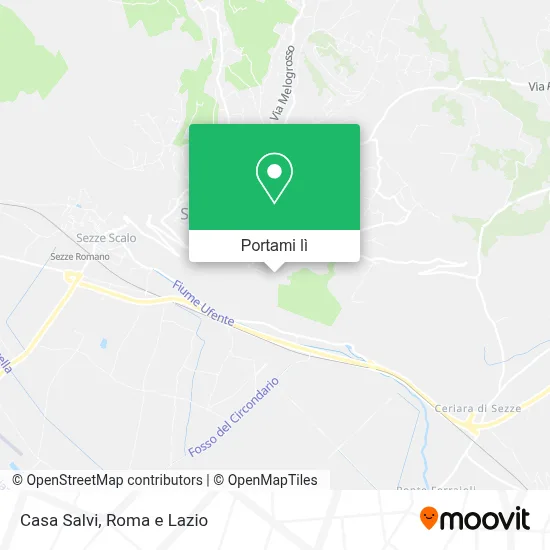 Mappa Casa Salvi