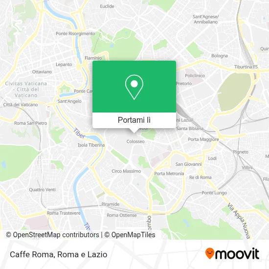 Mappa Caffe Roma