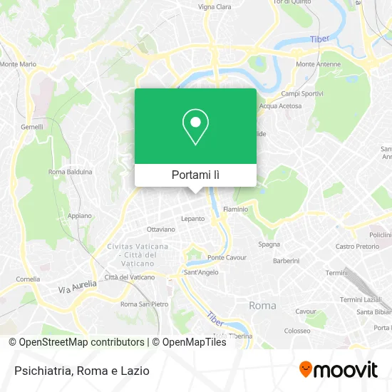 Mappa Psichiatria