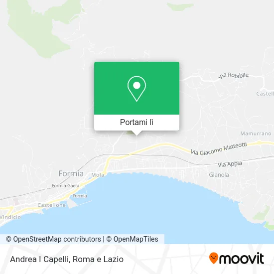 Mappa Andrea I Capelli
