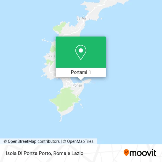 Mappa Isola Di Ponza Porto