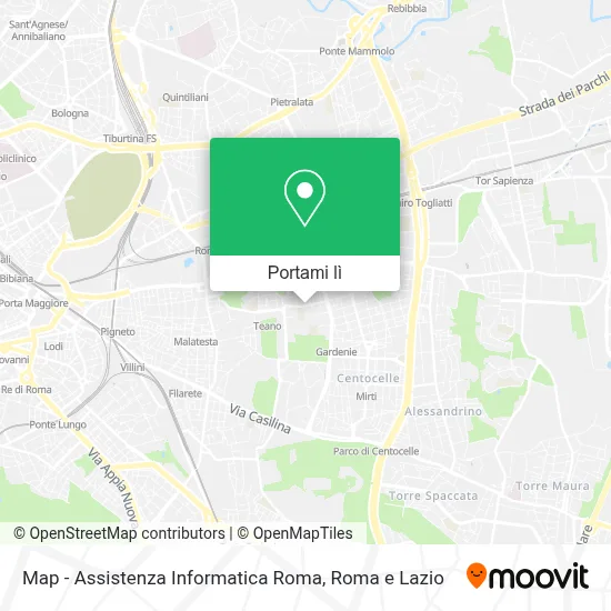 Mappa Map - Assistenza Informatica Roma
