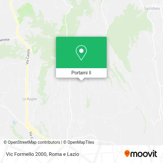 Mappa Vic Formello 2000