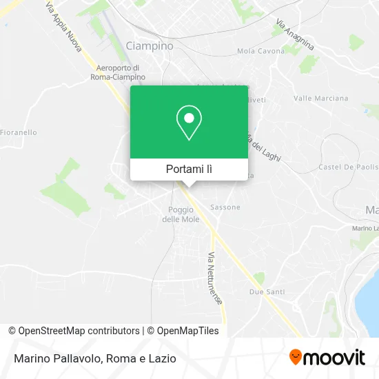 Mappa Marino Pallavolo