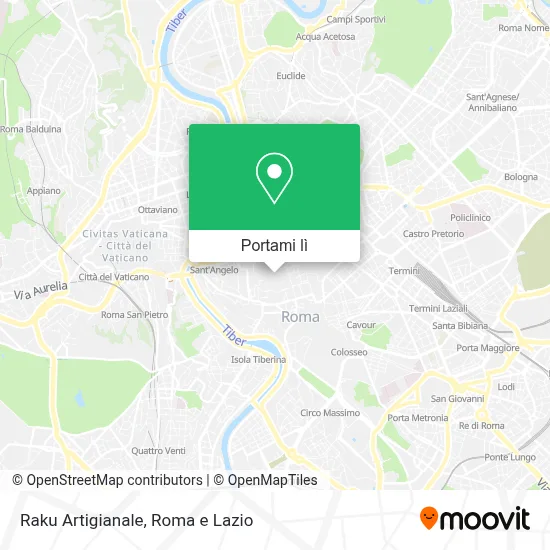 Mappa Raku Artigianale