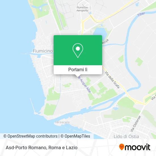 Mappa Asd-Porto Romano