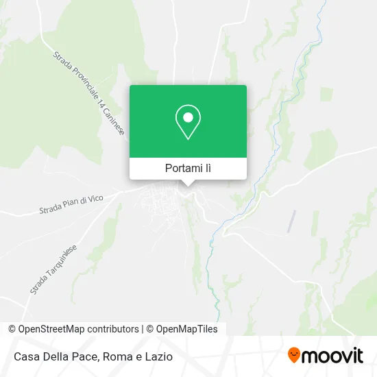 Mappa Casa Della Pace