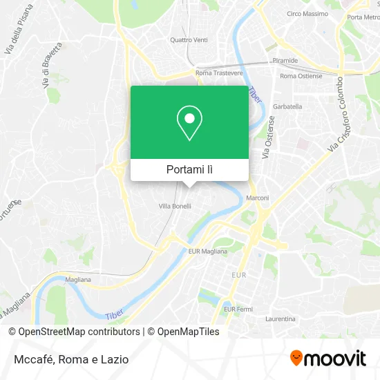 Mappa Mccafé