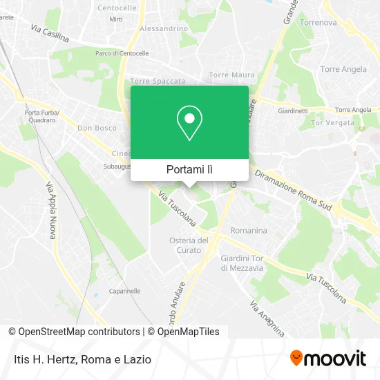 Mappa Itis H. Hertz