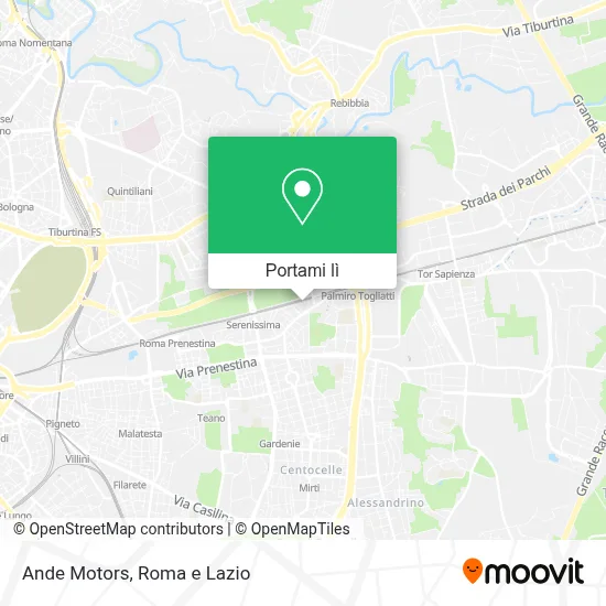 Mappa Ande Motors