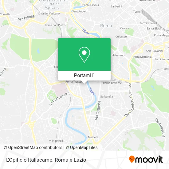 Mappa L'Opificio Italiacamp