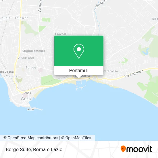 Mappa Borgo Suite