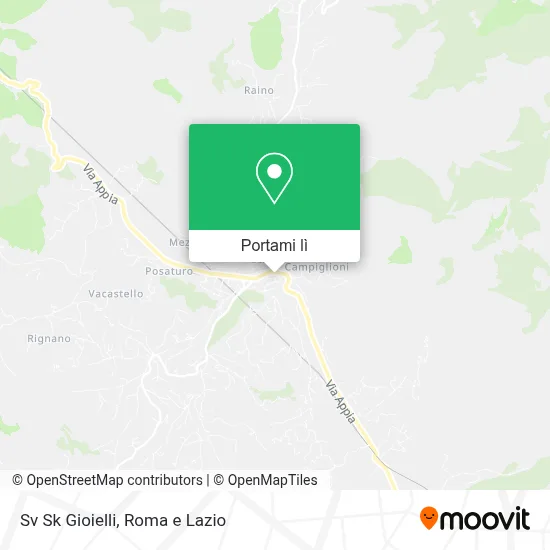 Mappa Sv Sk Gioielli