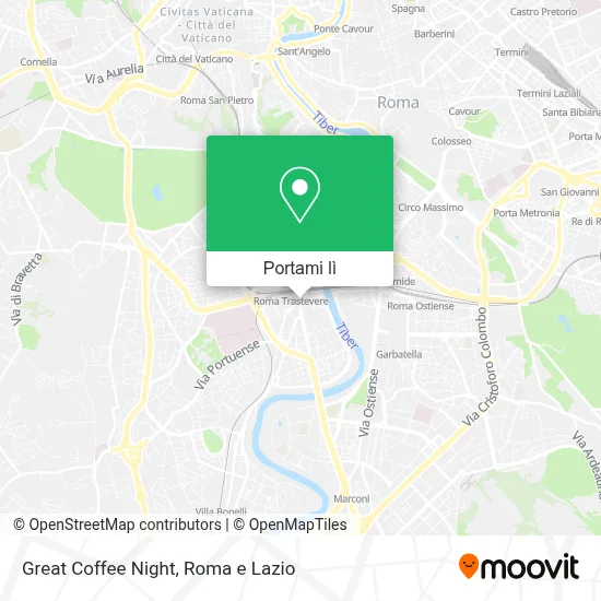 Mappa Great Coffee Night