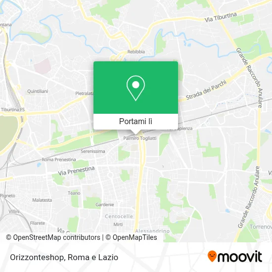 Mappa Orizzonteshop