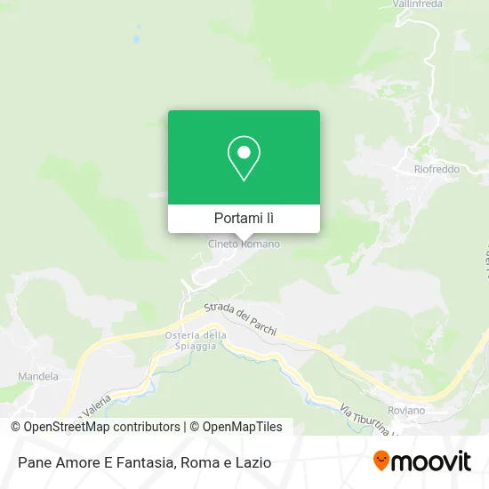 Mappa Pane Amore E Fantasia