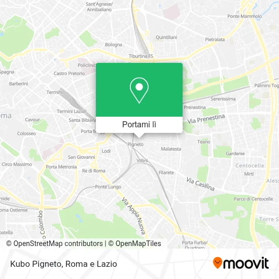 Mappa Kubo Pigneto