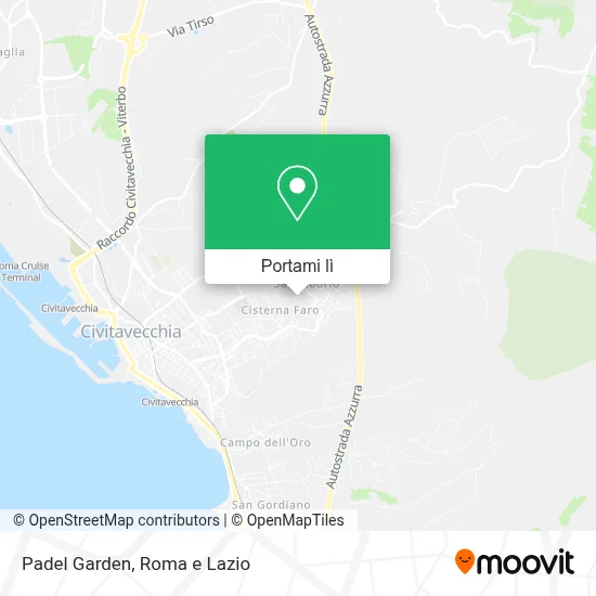 Mappa Padel Garden