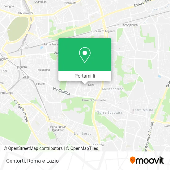 Mappa Centorti